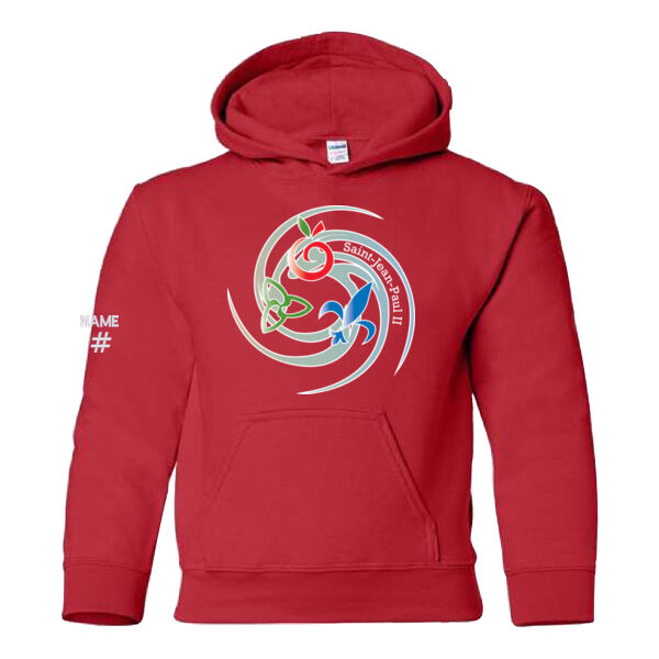 Gildan Youth Printed Hoodie Thumbnail