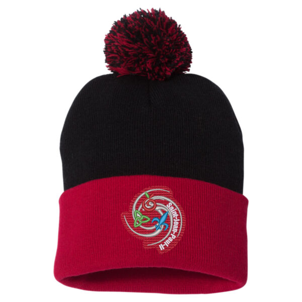 Sportsman Embroidered Pom Pom Beanie Thumbnail